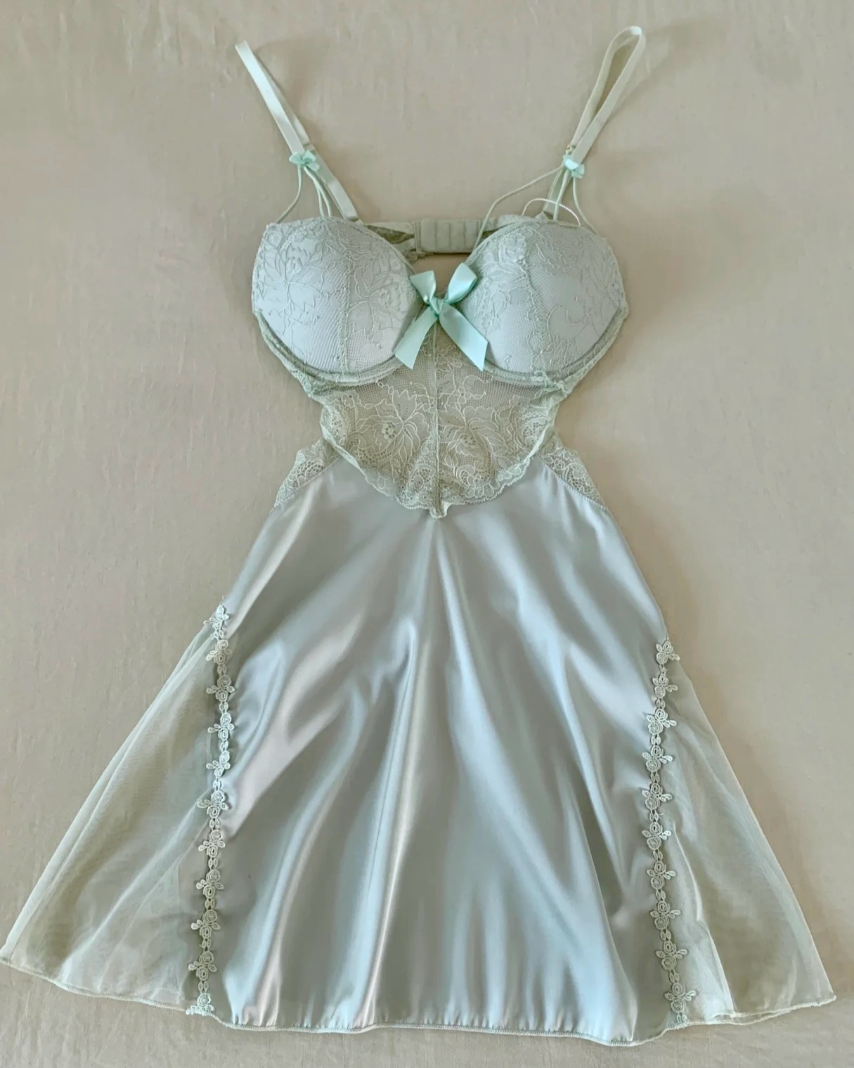 Blossom Corset Nightie in Rainbow