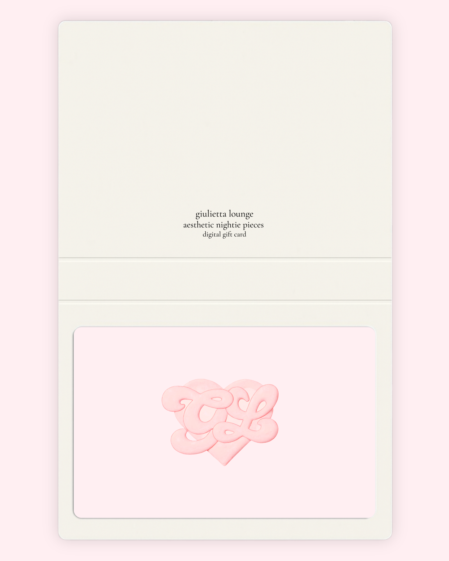 Giulietta Lounge Digital Gift Card