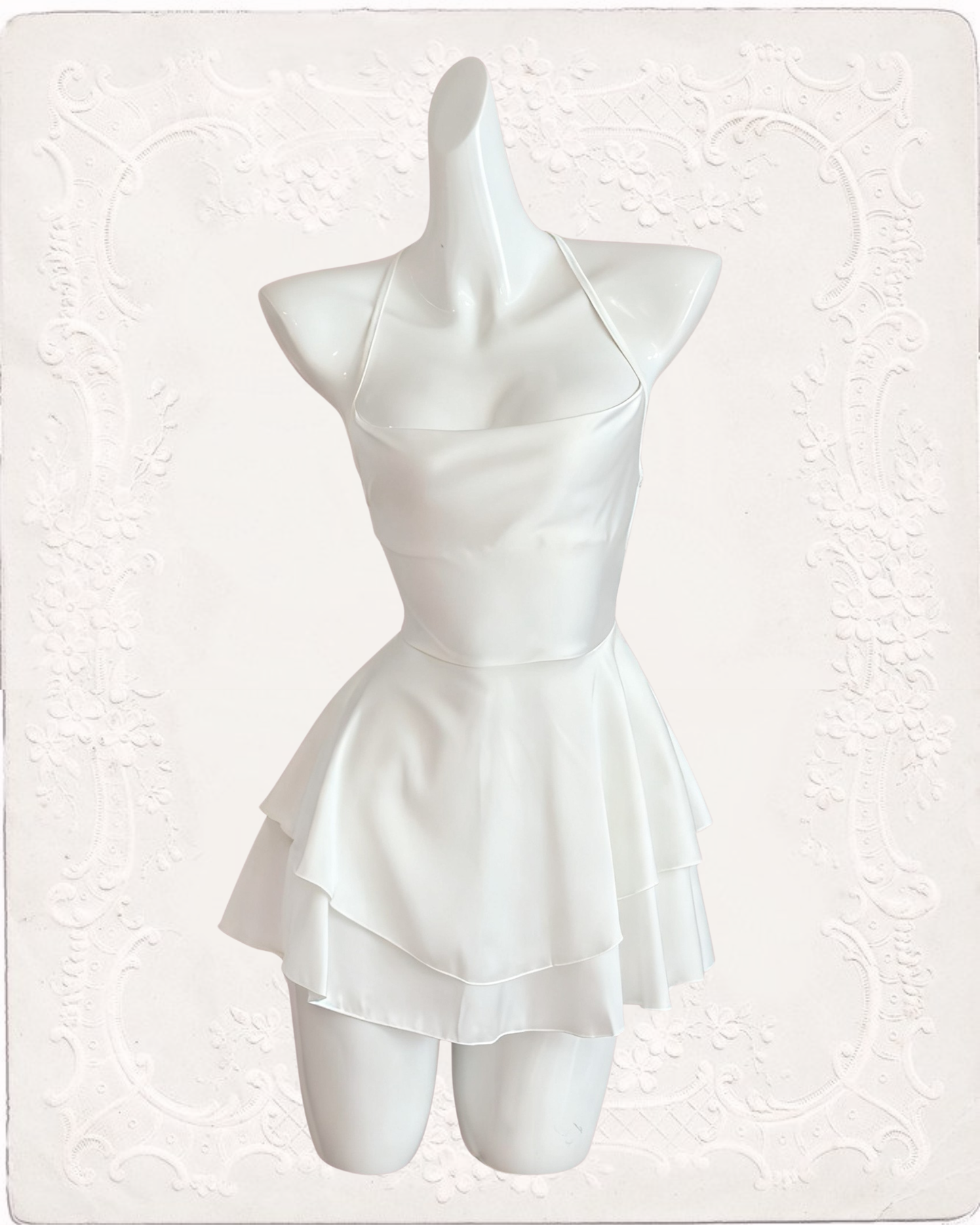 Bellouve Satin Nightie in White