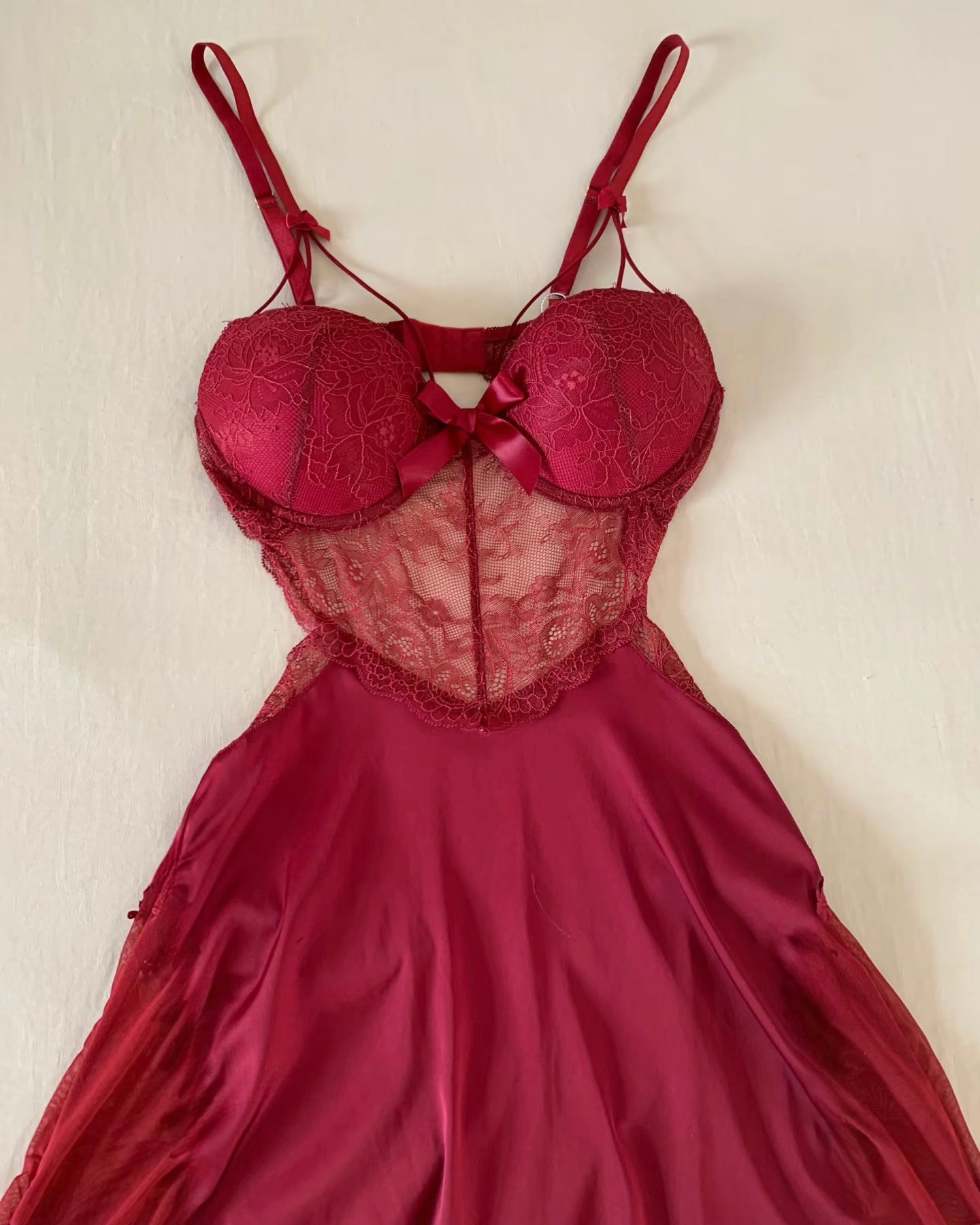 Blossom Corset Nightie in Rainbow