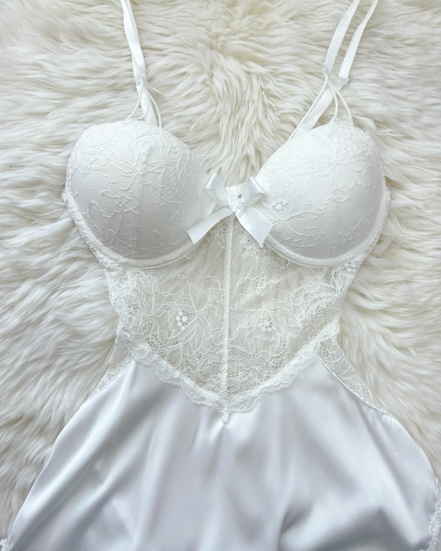 Blossom Corset Nightie in Rainbow