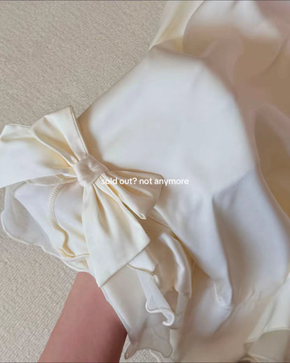 Emmie Satin Nightie Butter Yellow