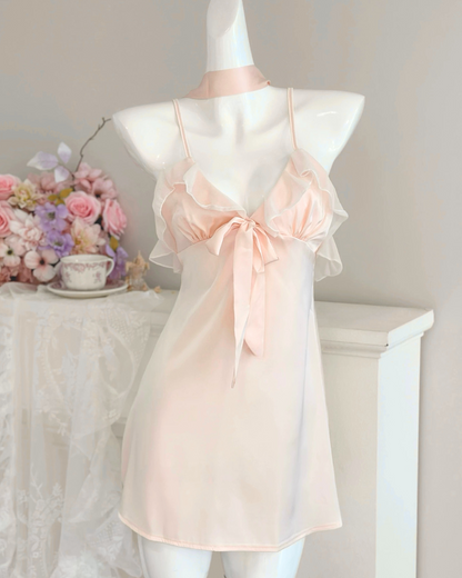 Lychi Shortcake Satin Nightie