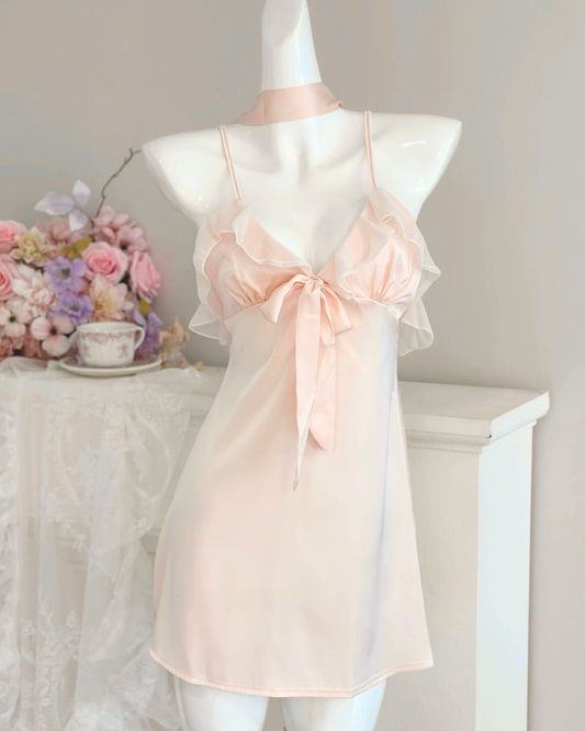 Lychi Shortcake Satin Nightie