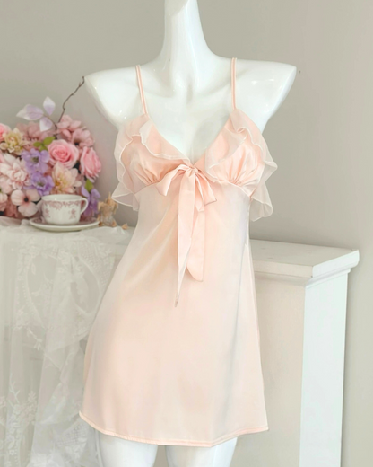 Lychi Shortcake Satin Nightie