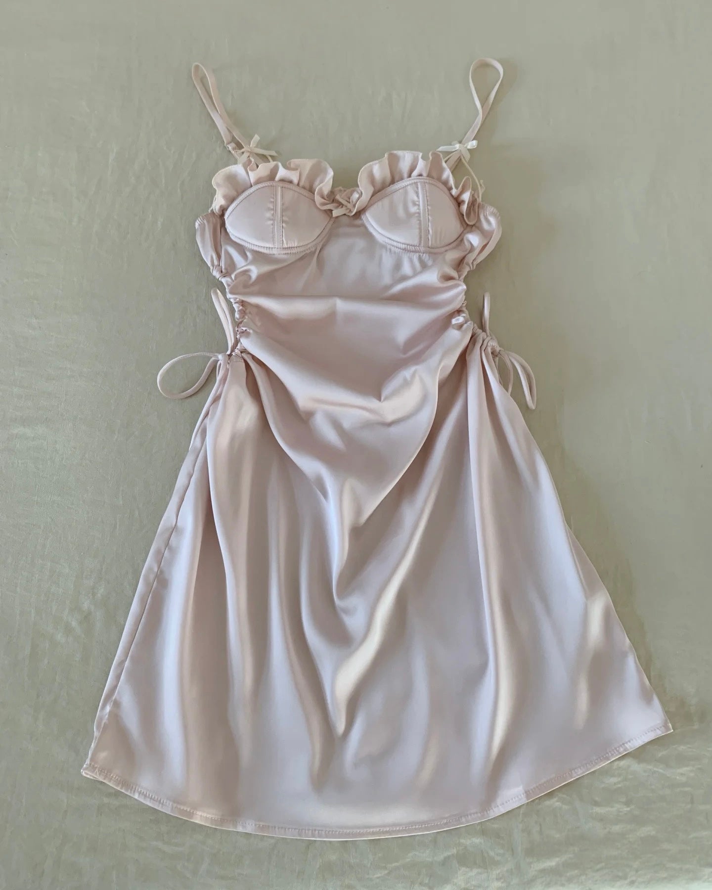 NEW Annalise Cutout Nightie in Champagne Pink
