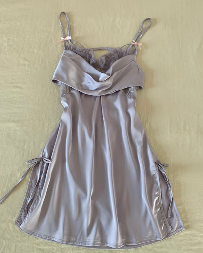 Vivica Lace Nightie in Purple