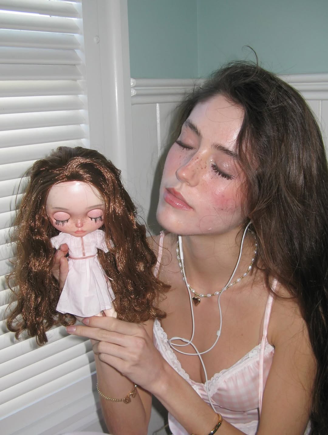 Lovelyn Satin Nightie Pink