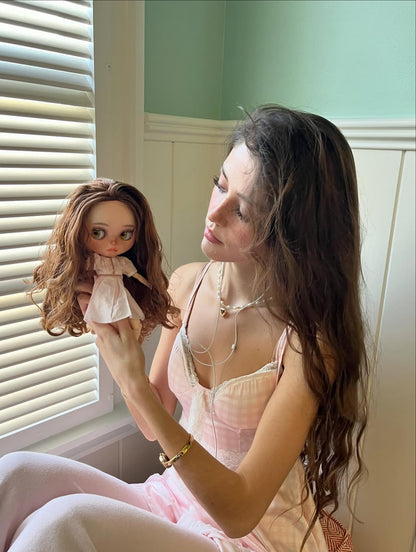 Lovelyn Satin Nightie Pink