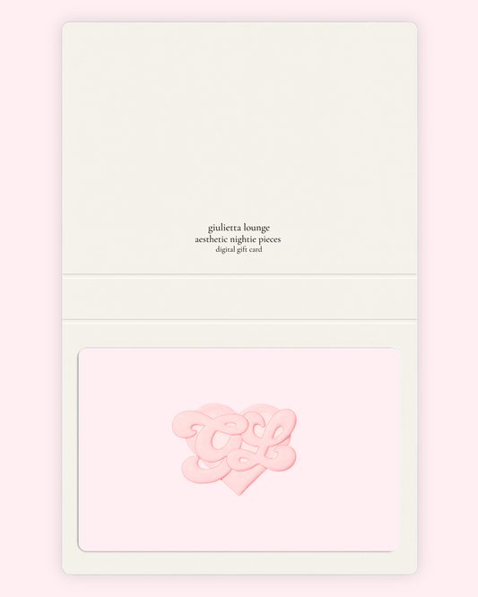 Giulietta Lounge Digital Gift Card