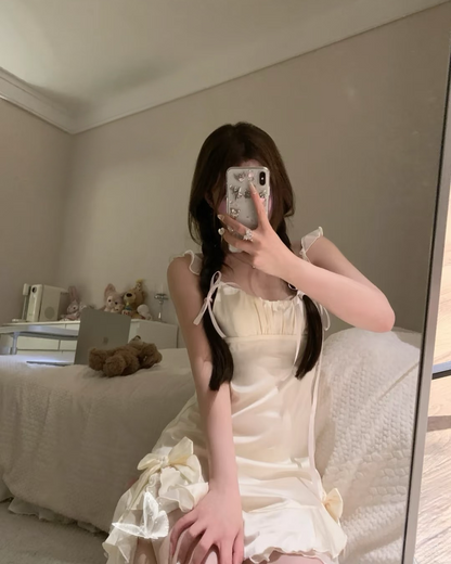 Emmie Satin Nightie Butter Yellow