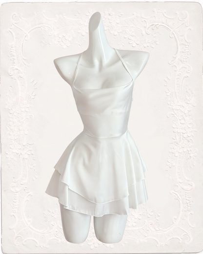Bellouve Satin Nightie in White