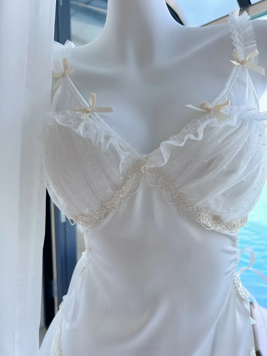 Maisie Nightie White