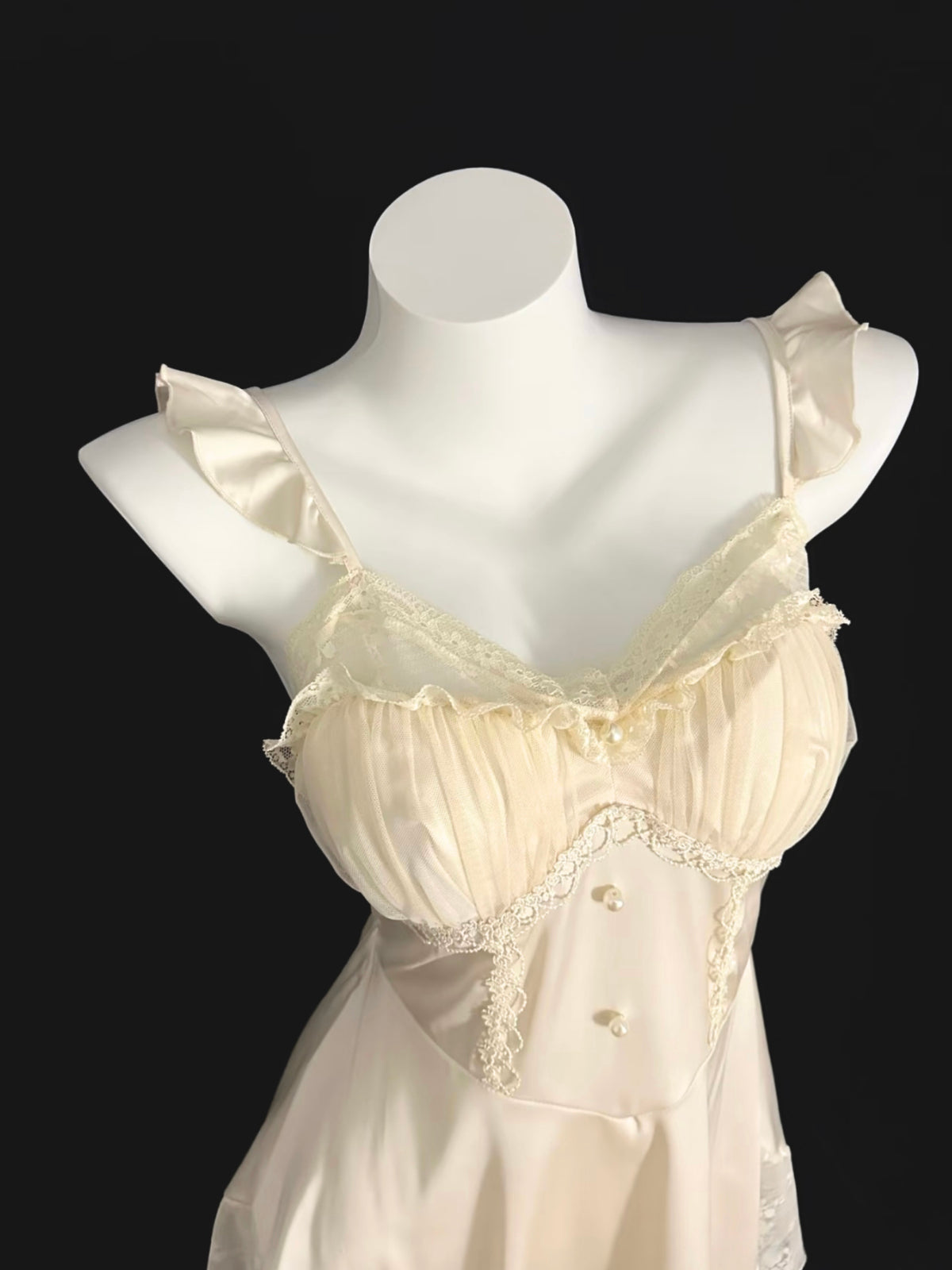 Athena Nightie Champagne Gold