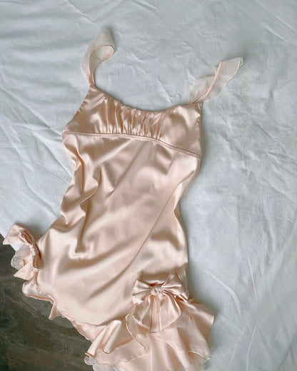 Emmie Satin Nightie Pink