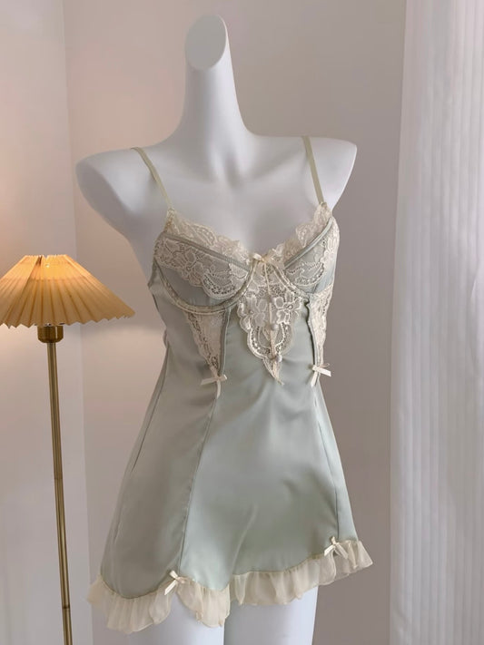 Angelique Nightie Sage Green