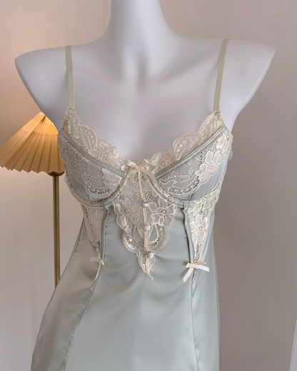 Angelique Nightie Sage Green