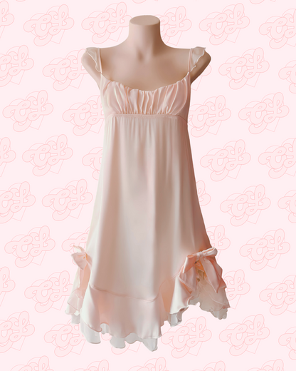 Emmie Satin Nightie in Pink