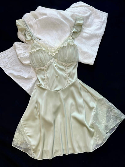 Athena Nightie Sage Green