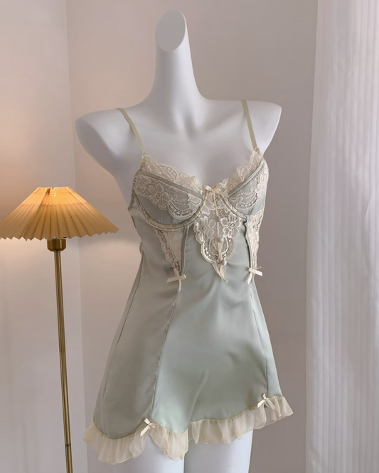 Angelique Nightie Sage Green