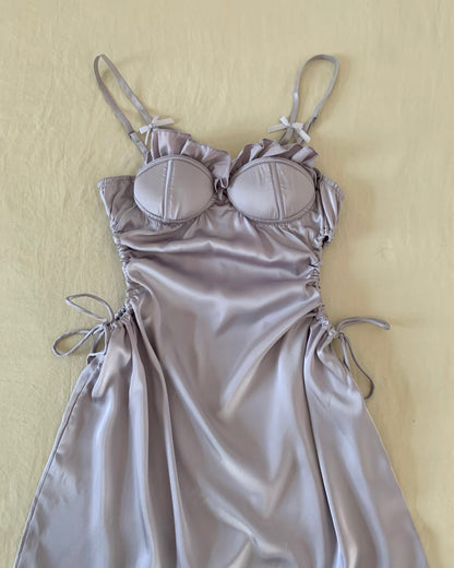 NEW Annalise Cutout Nightie in Purple