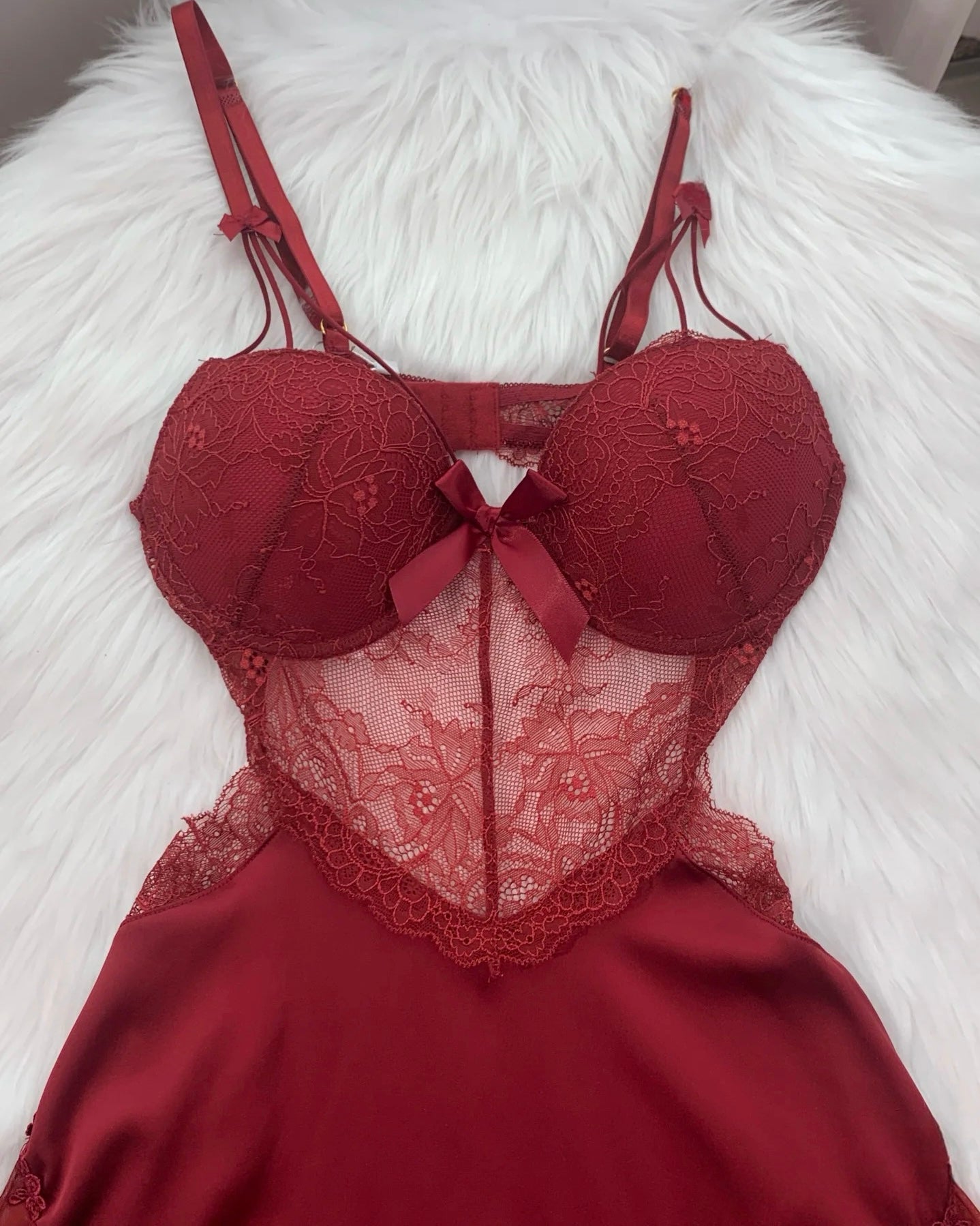Blossom Corset Nightie in Rainbow
