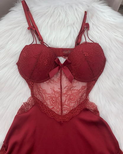 Blossom Corset Nightie in Rainbow
