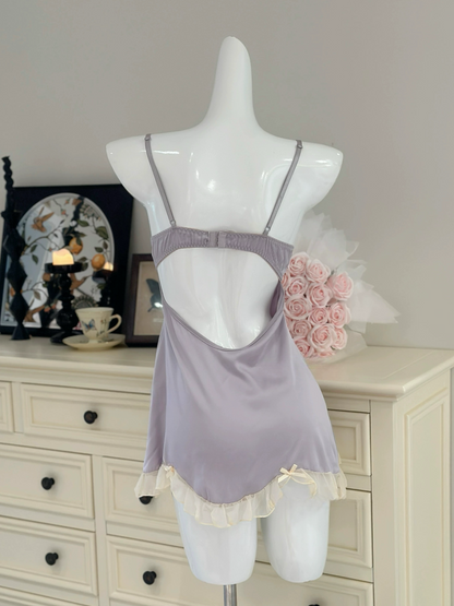 Angelique Underwire Nightie in Purple
