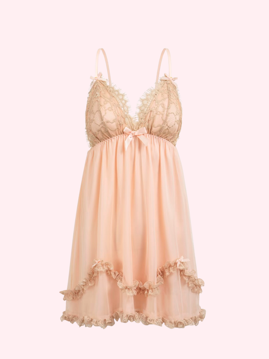 Fairy Princess Nightie Peach