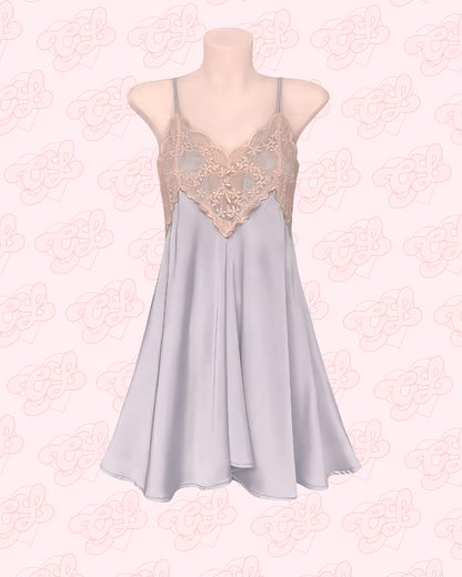 Bethany Satin Nightie in Lavender