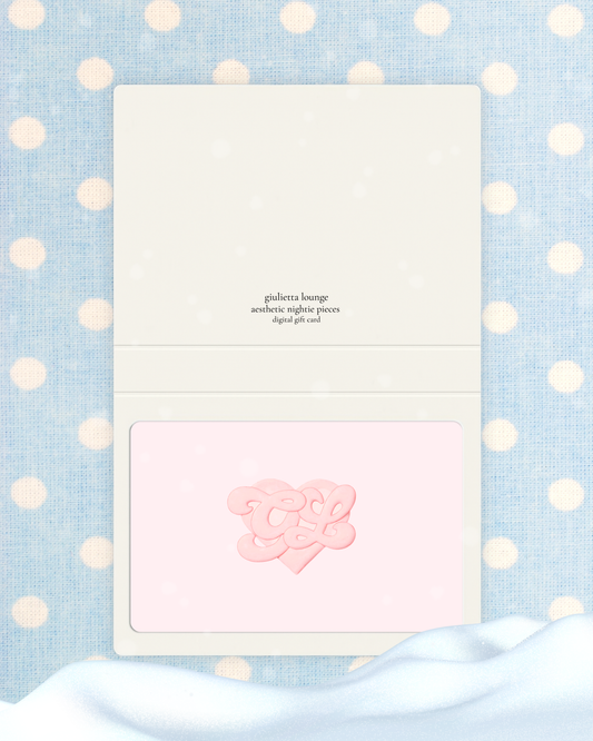 Giulietta Lounge Digital Gift Card