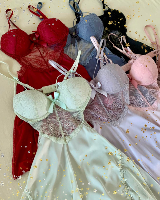 Blossom Corset Nightie in Rainbow